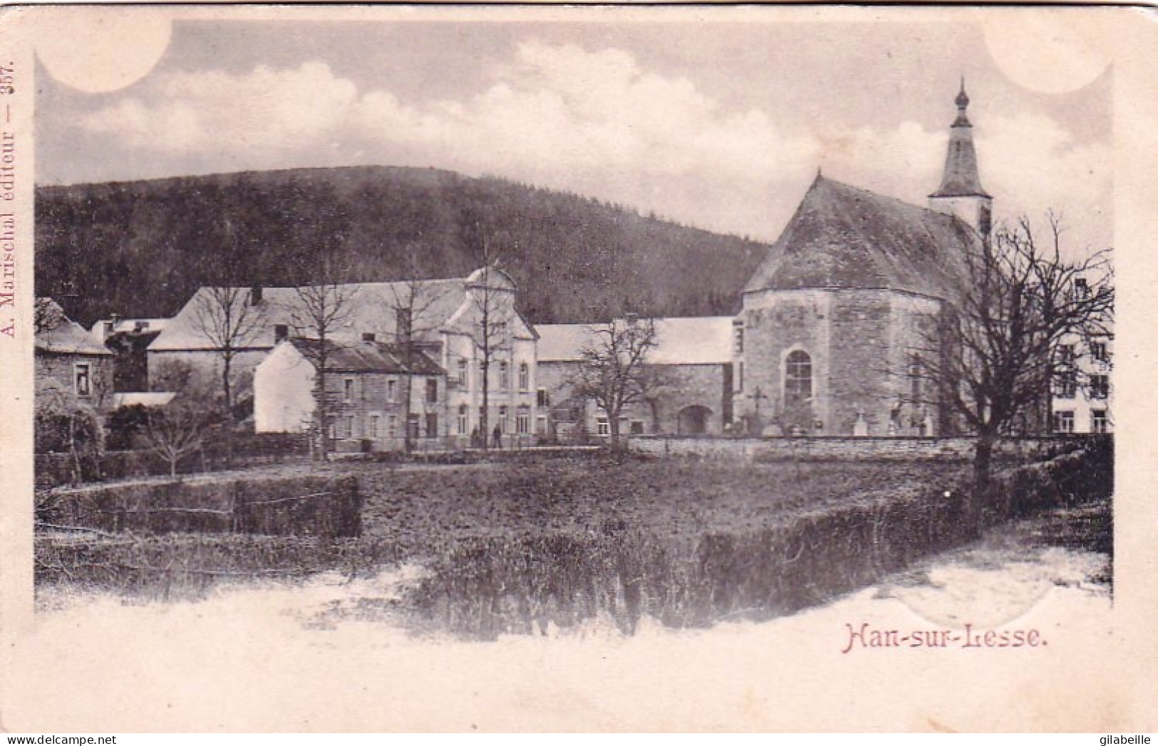 HAN Sur LESSE -  Vue Du Centre Village - Rochefort