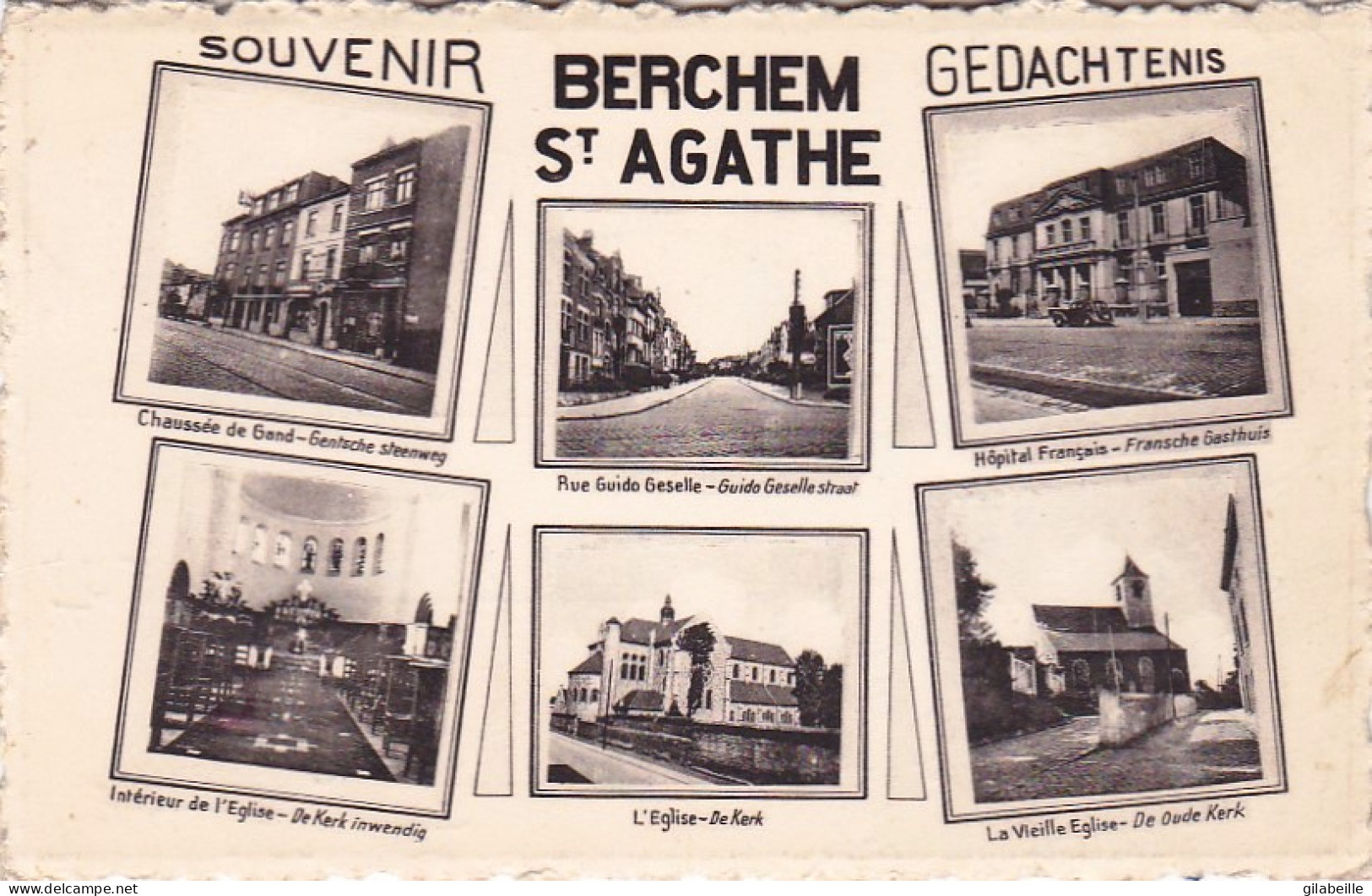Bruxelles - BERCHEM Sainte AGATHE - Souvenir - Gedachtenis - St-Agatha-Berchem - Berchem-Ste-Agathe
