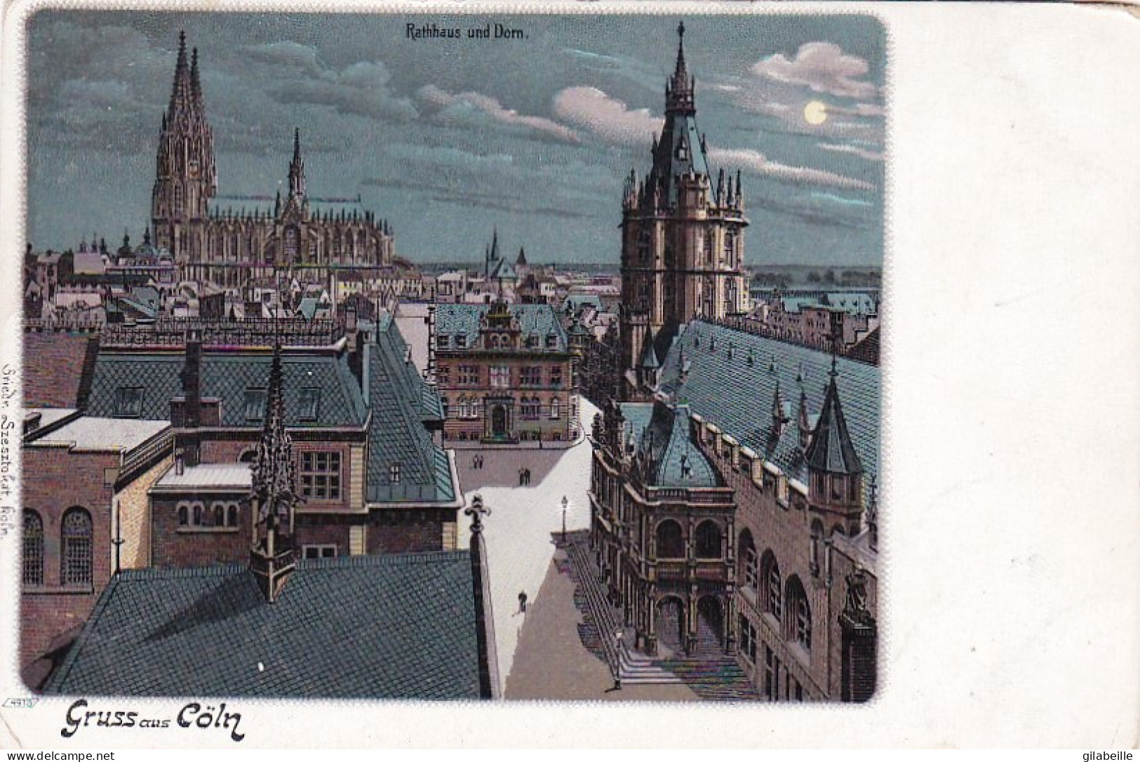 Gruss Aus KOLN  - Litho  - Köln