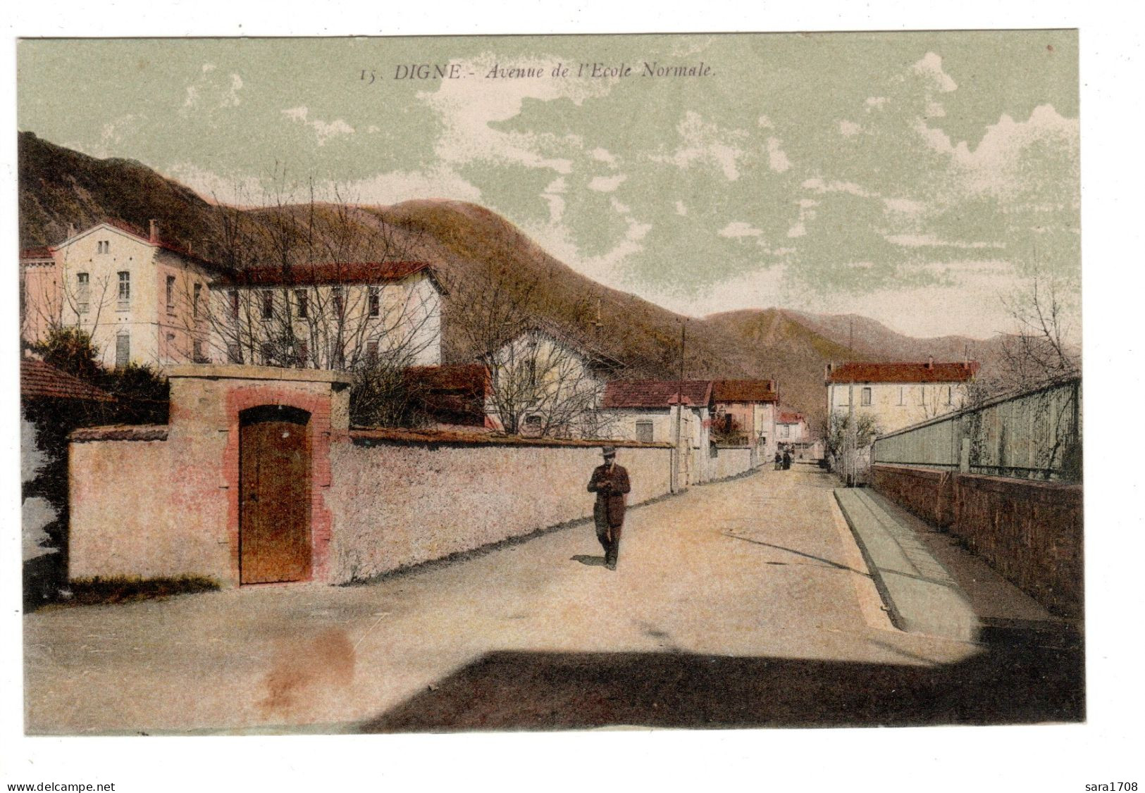 04 DIGNE, Avenue De L'école Normale. 2 SCAN. - Digne