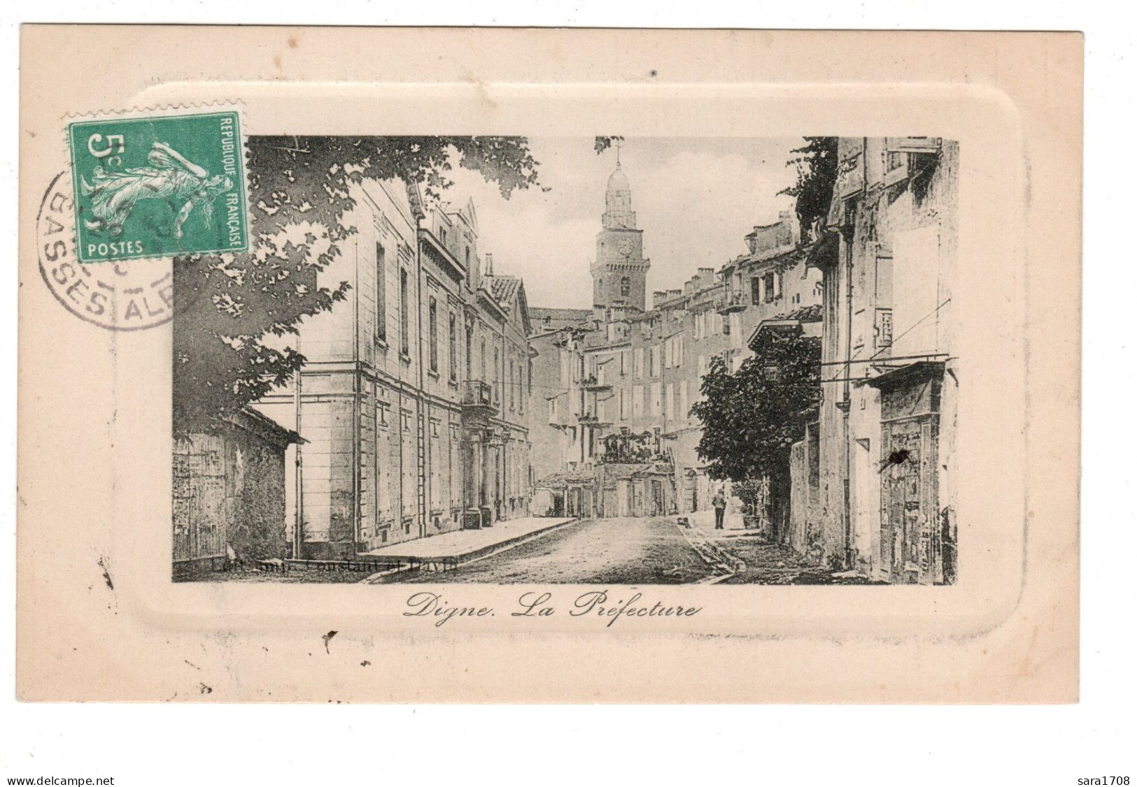 04 DIGNE, La Préfecture, 2 SCAN, - Digne