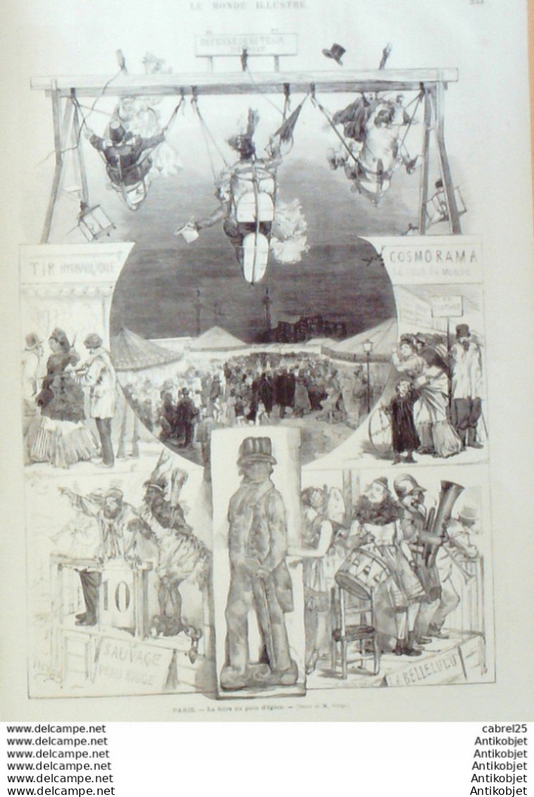 Le Monde Illustré 1873 N°836 Algérie Oran Pain D'epices Espagne Puycerda Autriche Vienne - 1850 - 1899