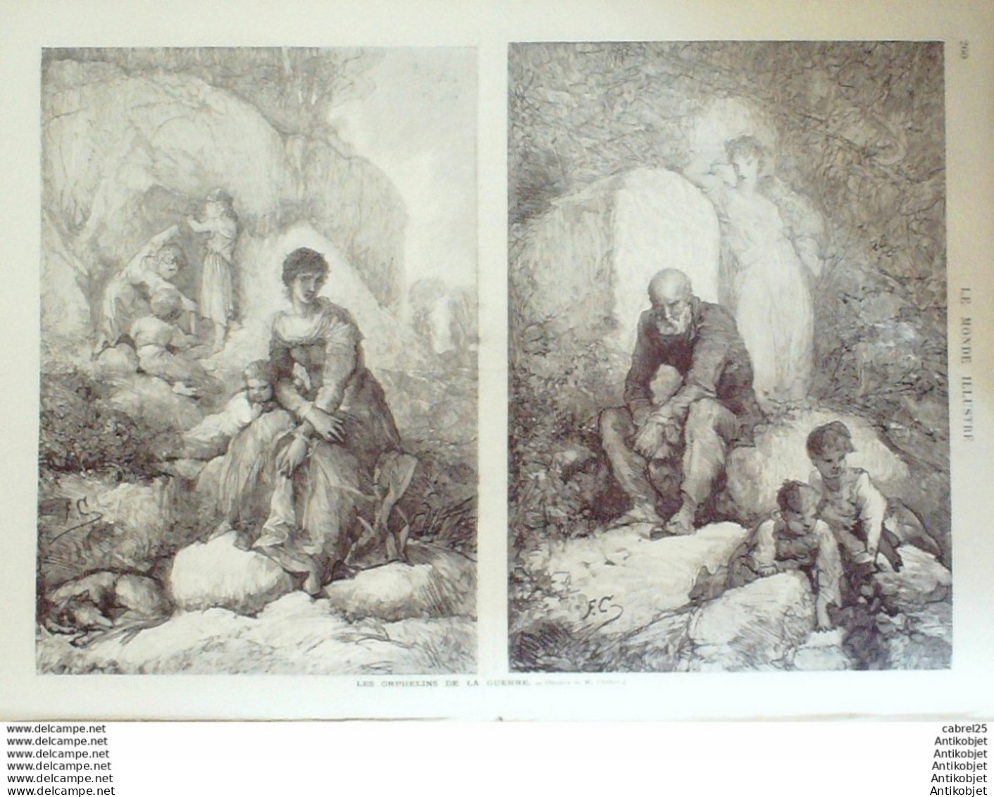 Le Monde Illustré 1873 N°837 Mont St-Michel(50) Espagne Tolede Suisse Schwitz Landsgelmeinde - 1850 - 1899