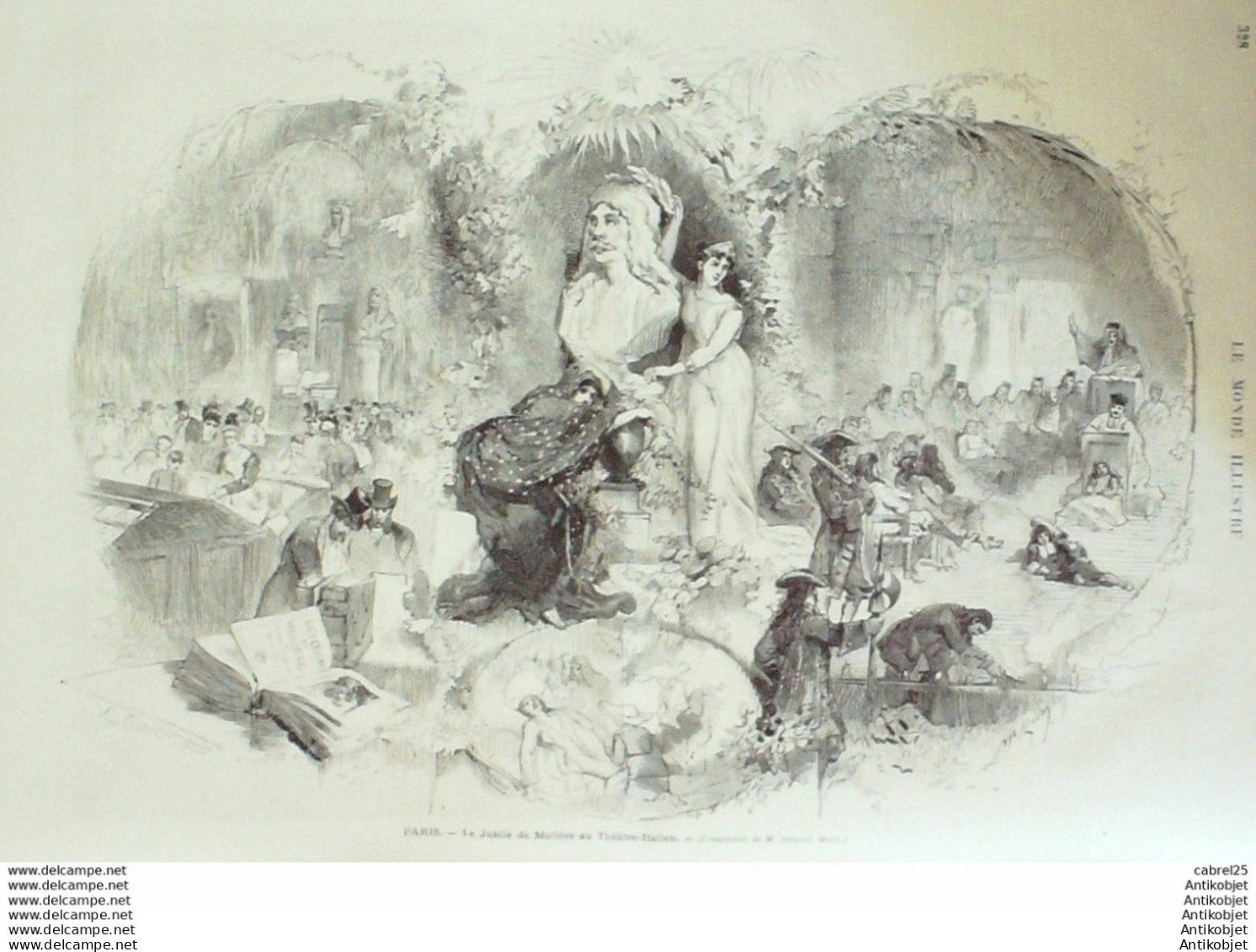 Le Monde Illustré 1873 N°841 Autriche Vienne Algérie Constantine Douarnenez (29) Gray (70) Rochefort (17) - 1850 - 1899