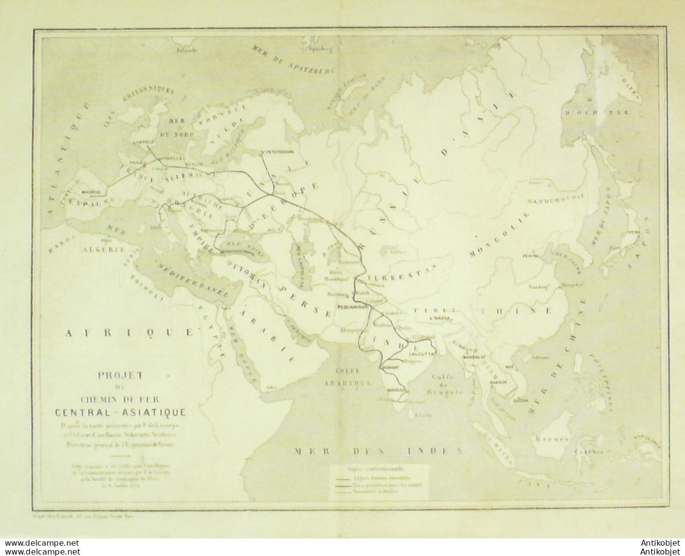 Le Monde Illustré 1873 N°858 Verdun (55) Tibet Himalaya Kinchin-Junga Autriche Vienne - 1850 - 1899