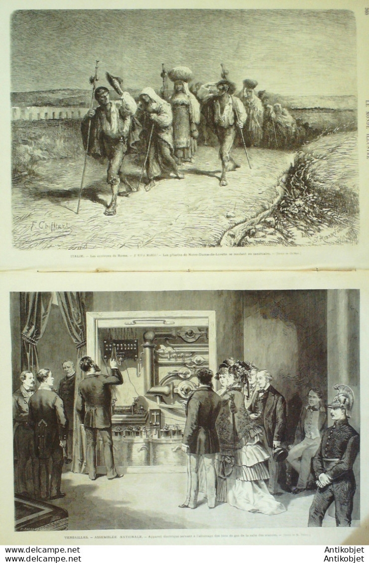 Le Monde Illustré 1873 N°869 Cuba Santiago-de-Cuba Virginius Versailles (78) Procès Mal Bazaine - 1850 - 1899