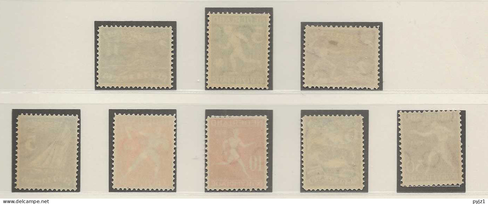 1928 MH/* Nederland NVPH 212-19 - Unused Stamps