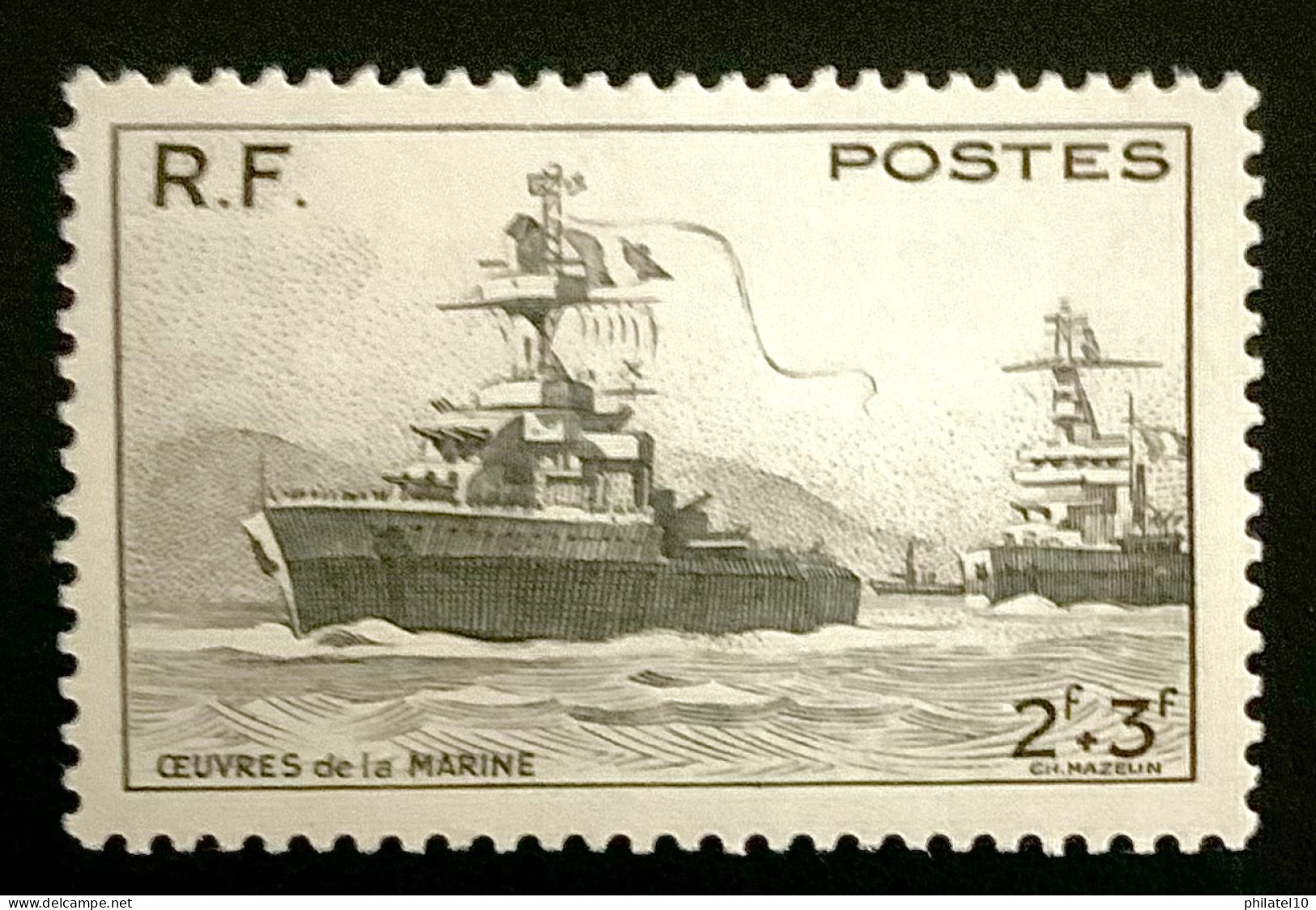 1946 FRANCE N 752 OEUVRES DE LA MARINE - NEUF** - Ongebruikt