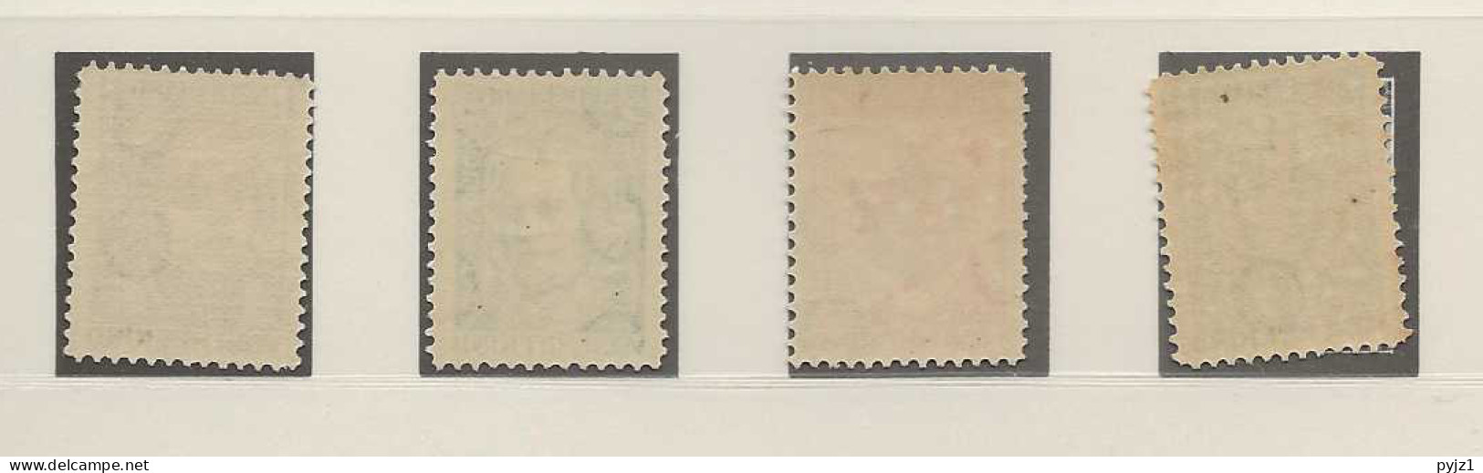 1928 MH/* Nederland NVPH 220-23 - Unused Stamps