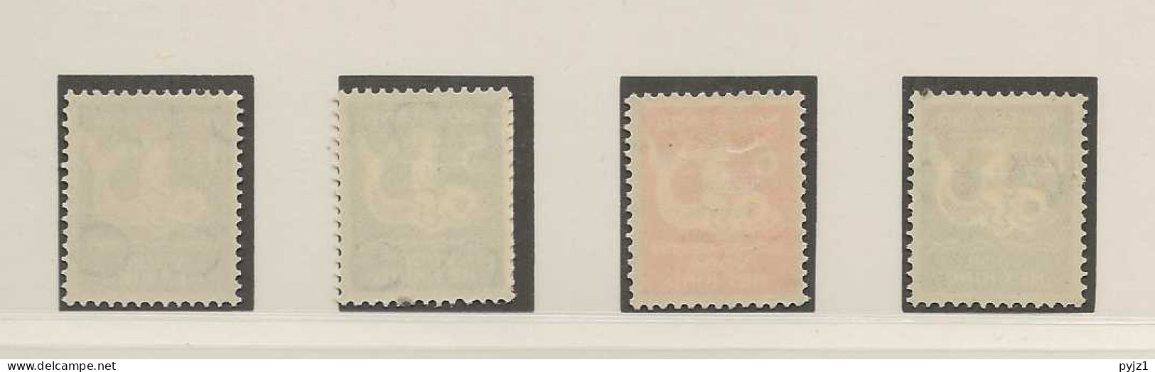 1929 MH/* Netherlands NVPH 225-28 - Neufs