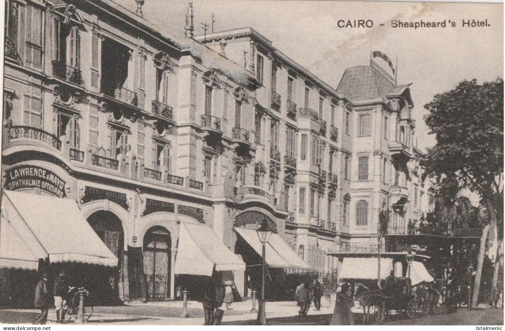 CAIRO  Sheapheard's Hôtel - Le Caire