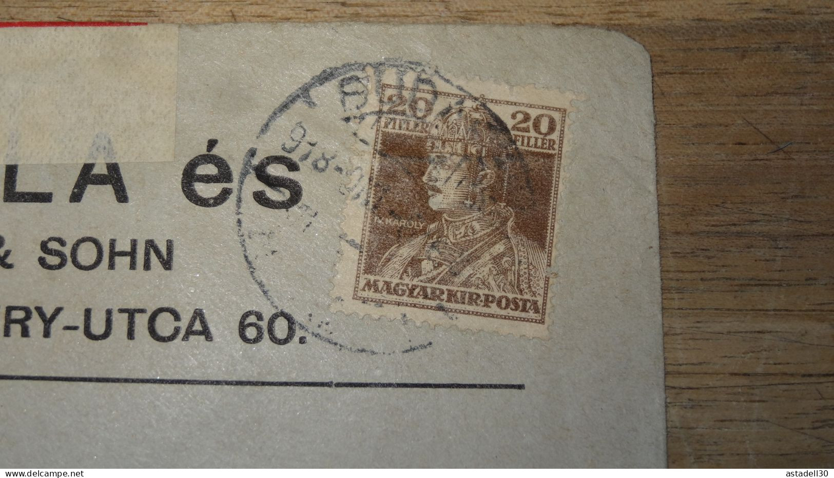 Enveloppe HONGRIE, Censure ......... Boite1 ..... 240424-210 - Storia Postale