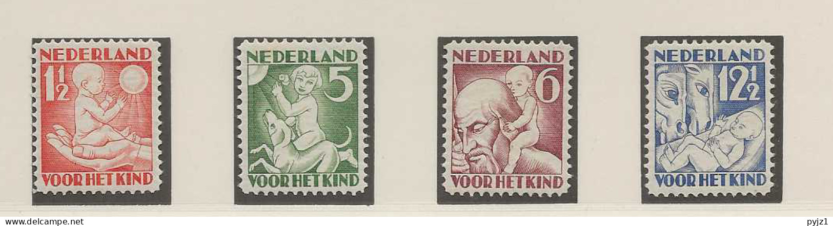 1930 MH/* Netherlands NVPH 232-35 - Neufs