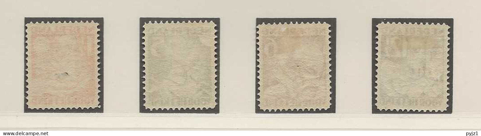 1930 MH/* Netherlands NVPH 232-35 - Nuovi