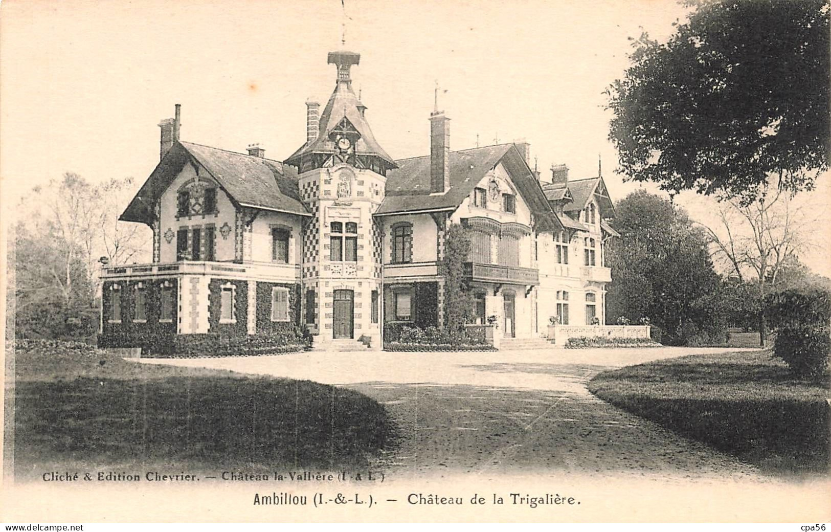 AMBILLOU - Château De La TRIGALIÈRE - VENTE DIRECTE X - Autres & Non Classés