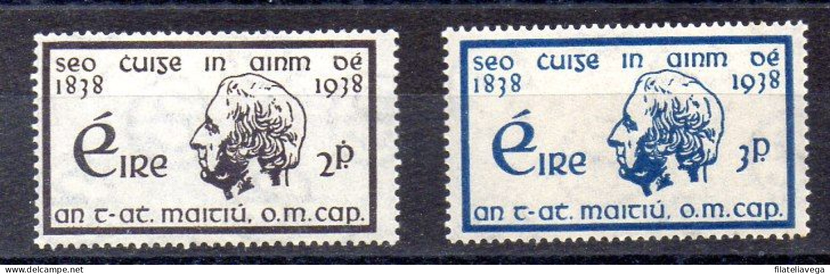 Irlanda Serie Nº Yvert 73/74 * - Unused Stamps