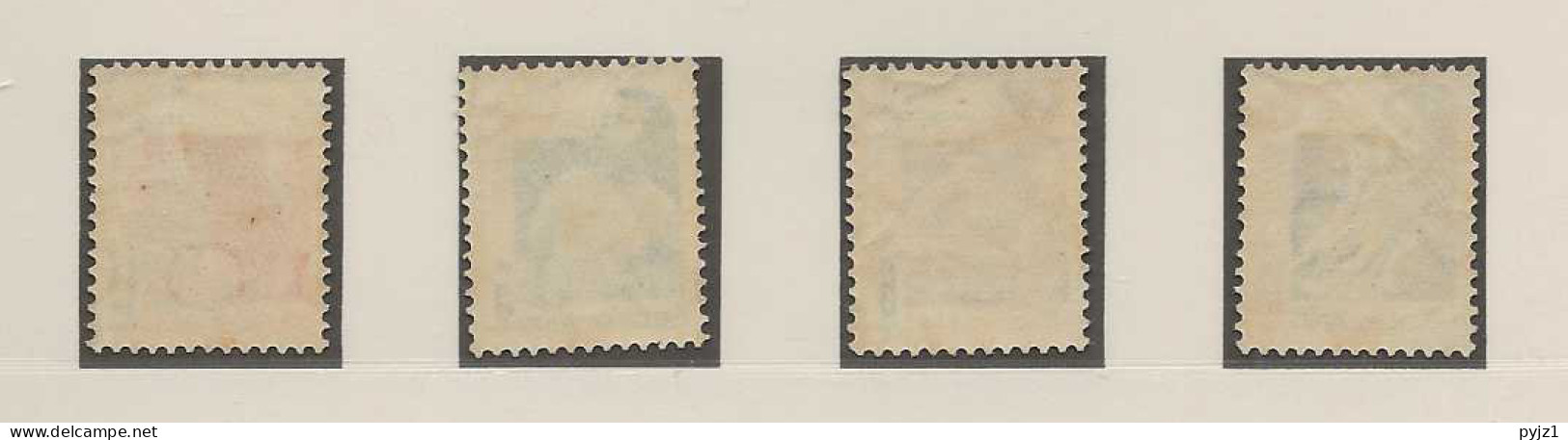 1931 MH/* Netherlands NVPH 240-43 - Unused Stamps