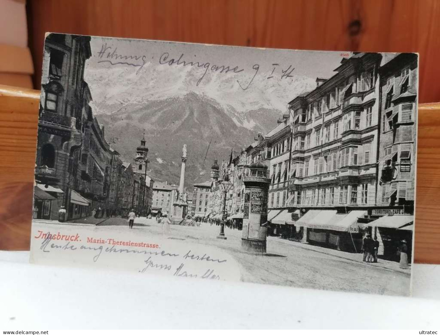 AK "INNSBRUCK MARIA THERESIENSTRAßE 1905" SCHÖNE ALTE POSTKARTE VINTAGE ANTIK HEIMAT SAMMLER ORIGINAL GUT ERHALTEN - Innsbruck