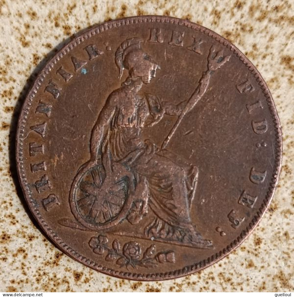 Pièce Anglaise Georgius Iv De 1827 - Vrac - Monnaies
