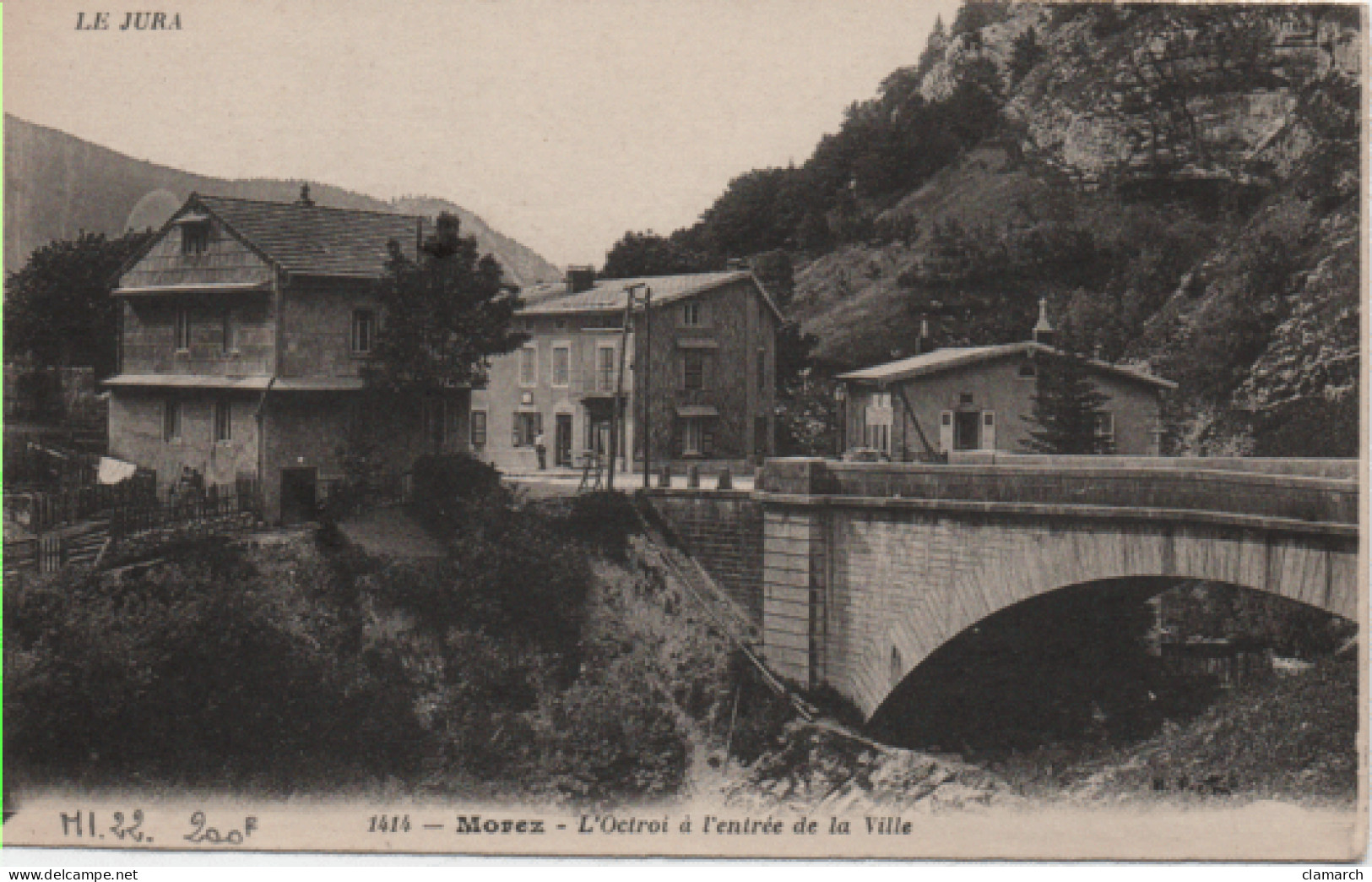 JURA-Morez-L'Octroi à L'entrée De La Ville - 1414 - Morez