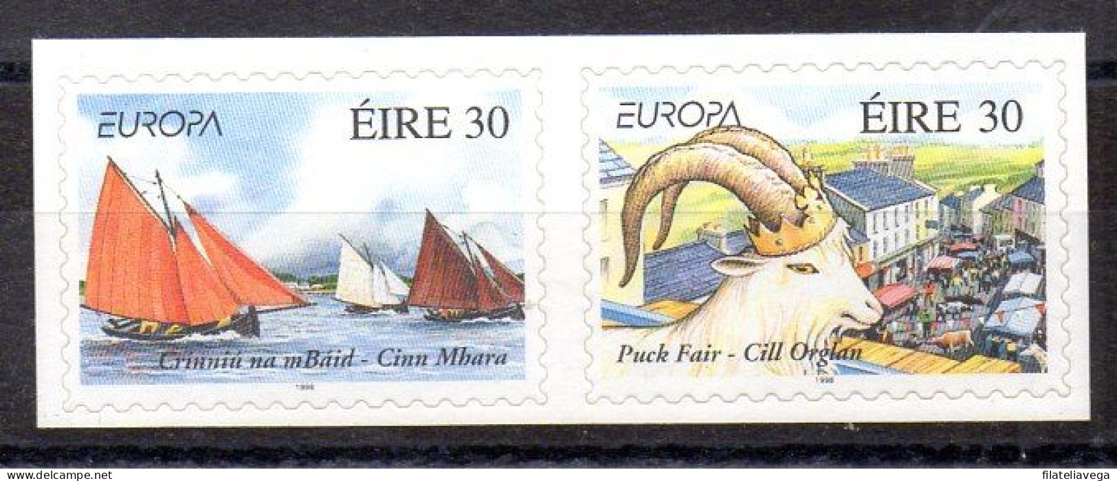 Irlanda Serie Nº Yvert 1073/74 ** - Unused Stamps