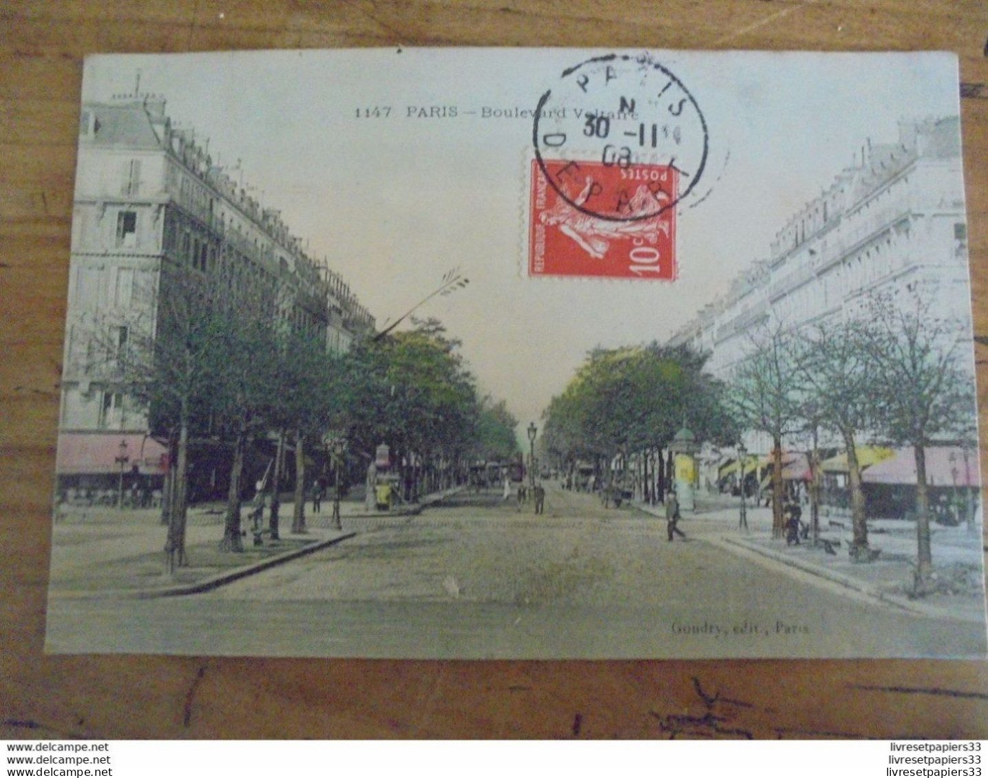 CPA (75) PARIS Boulevard Voltaire - Ohne Zuordnung