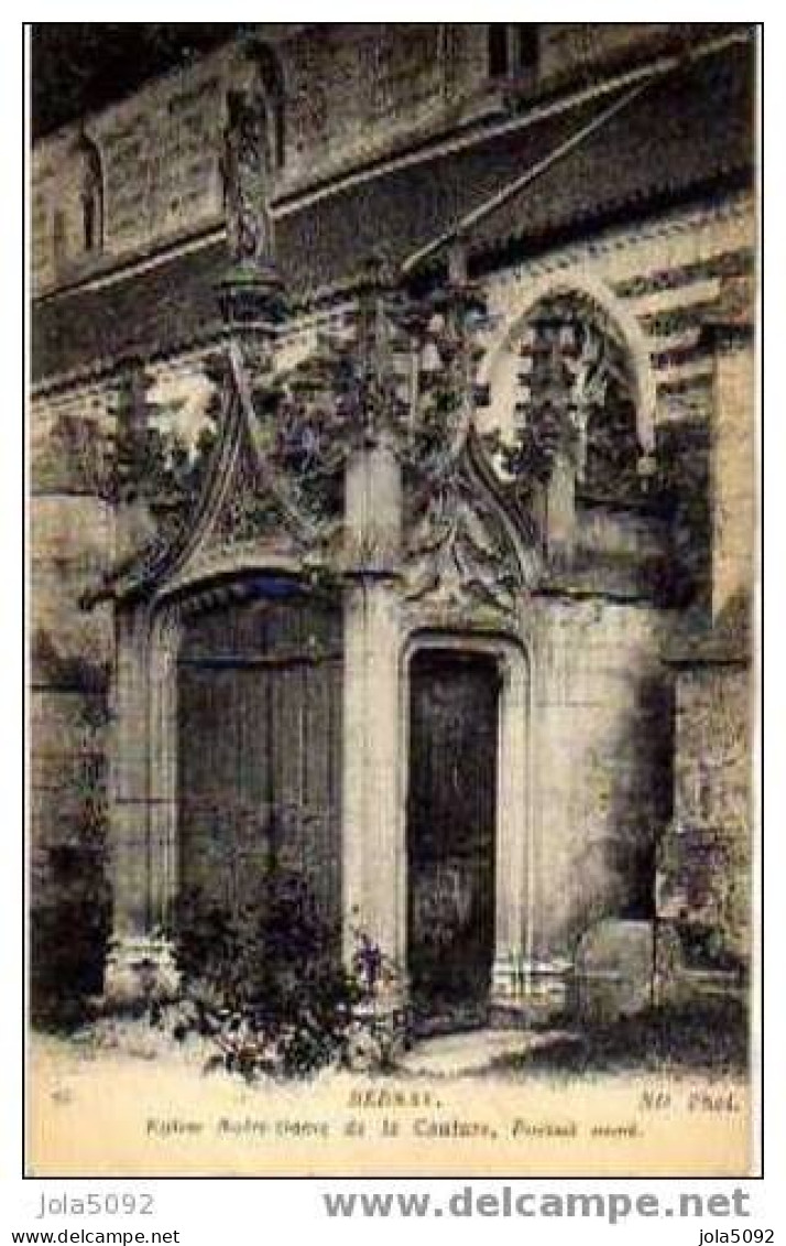 27 - BERNAY - Eglise Notre-Dame De La Couture - Portail Nord - Bernay