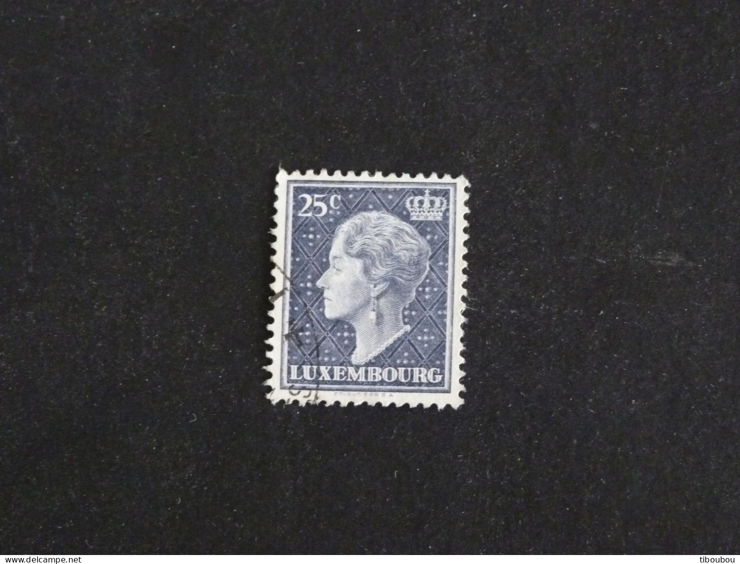 LUXEMBOURG LUXEMBURG YT 415 OBLITERE - GRANDE DUCHESSE CHARLOTTE - Used Stamps