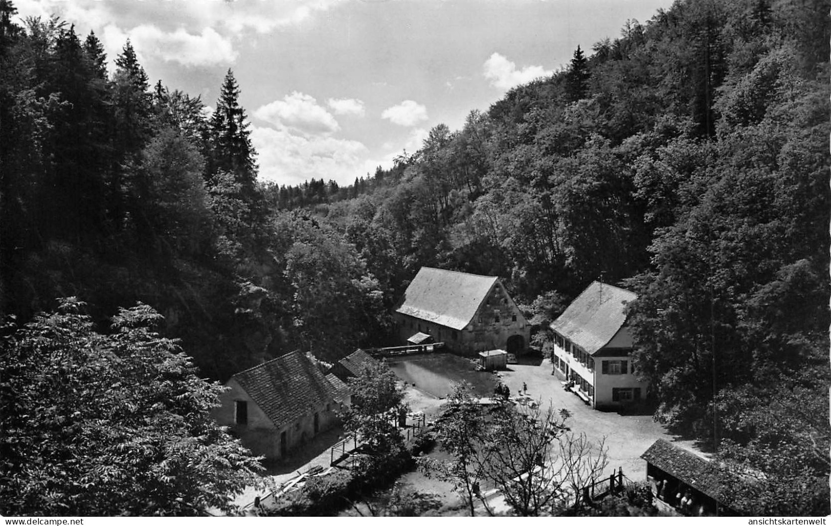 Zwiefalten Wimsener Höhle Gasthaus Zur Friedrichshöhle Gl1957 #170.742 - Autres & Non Classés