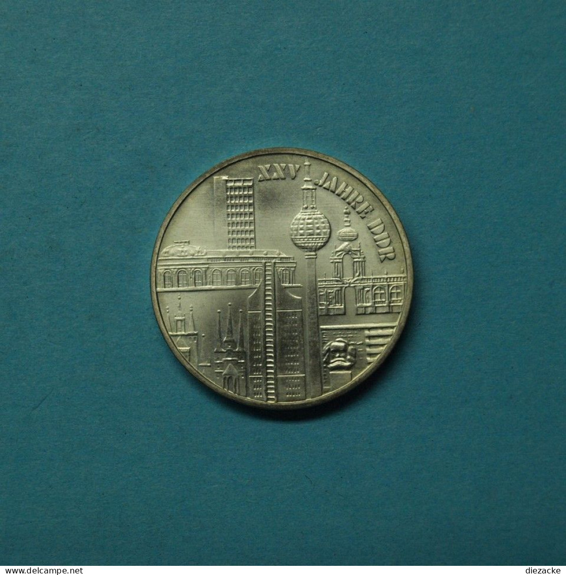 DDR 1974 10 Mark 25 J. DDR Berliner Stadtansichten ST (Kof17/2 - Andere & Zonder Classificatie