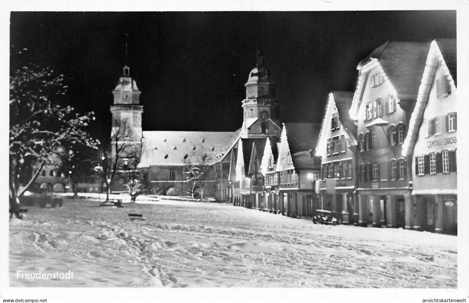 Freudenstadt Marktplatzbeleuchtung Ngl #170.766 - Autres & Non Classés