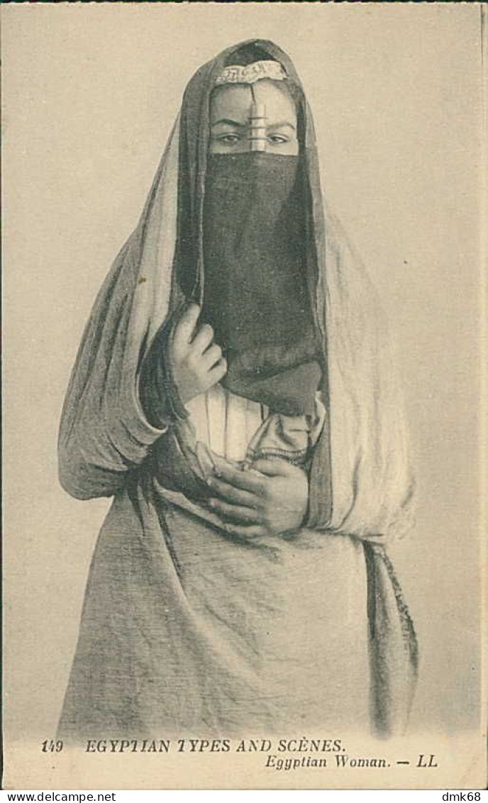 EGYPT - EGYPTIAN TYPES AND SCENES - EGYPTIAN WOMAN / FEMME EGYPTIENNE - EDIT LL - 1910s (12602) - Otros & Sin Clasificación