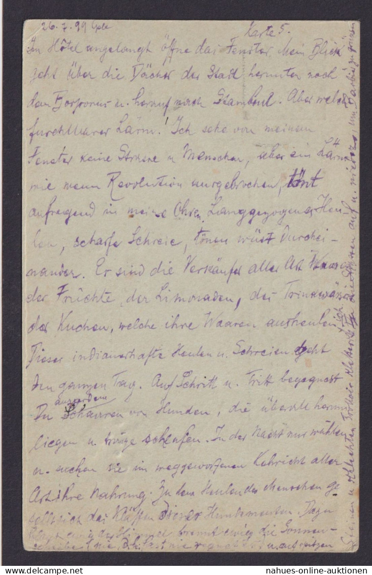 Levante Frankreich Constantinopel Istanbul Türkei Nach Berlin Charlottenburg - Lettres & Documents