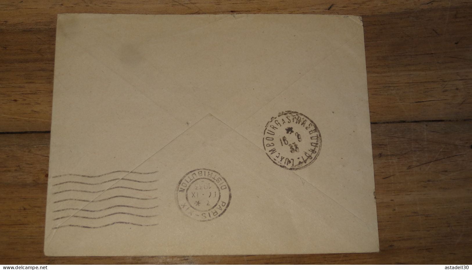 Enveloppe LUXEMBOURG Et FRANCE, Mixte, Par Avion - 1933 ......... Boite1 ..... 240424-215 - Cartas & Documentos