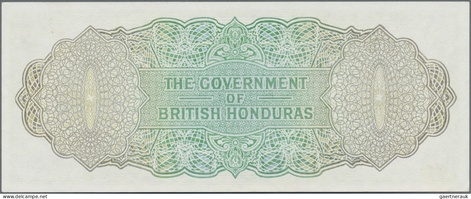 British Honduras: The Government Of British Honduras, 1 Dollar 1st November 1961 - Honduras
