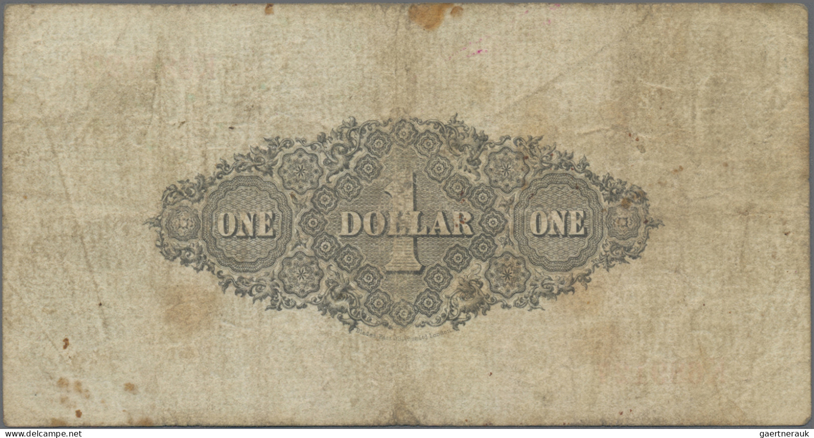 British North Borneo: The British North Borneo Company, 1 Dollar 1st July 1940, - Autres - Afrique