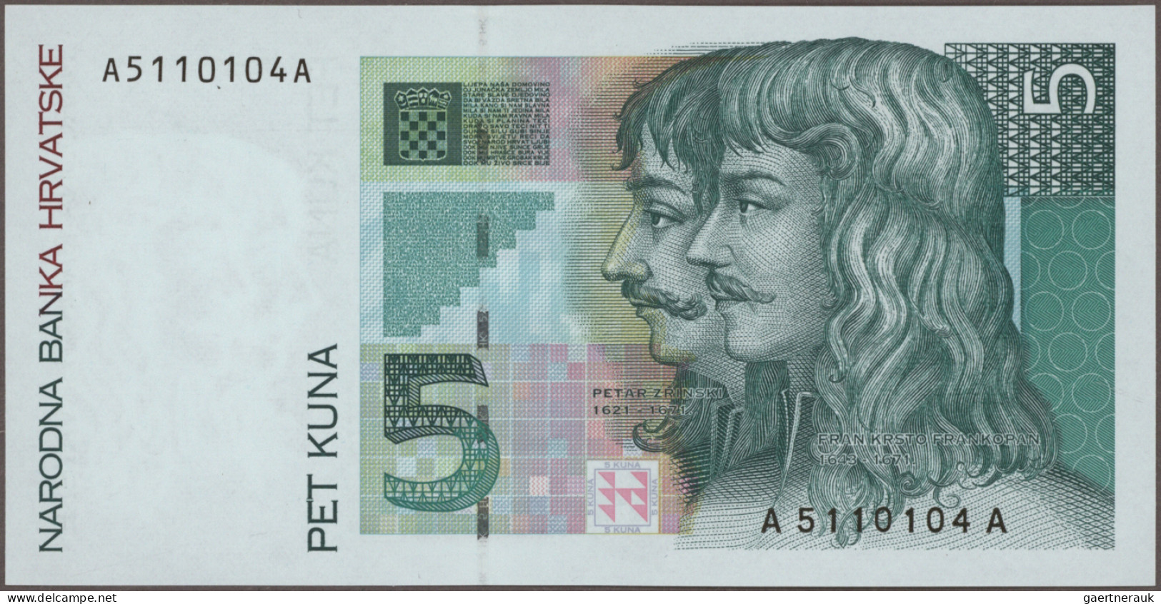 Croatia: Croatia And Serbian Krajina, Lot With 160 Banknotes, Series 1941-1993, - Croacia
