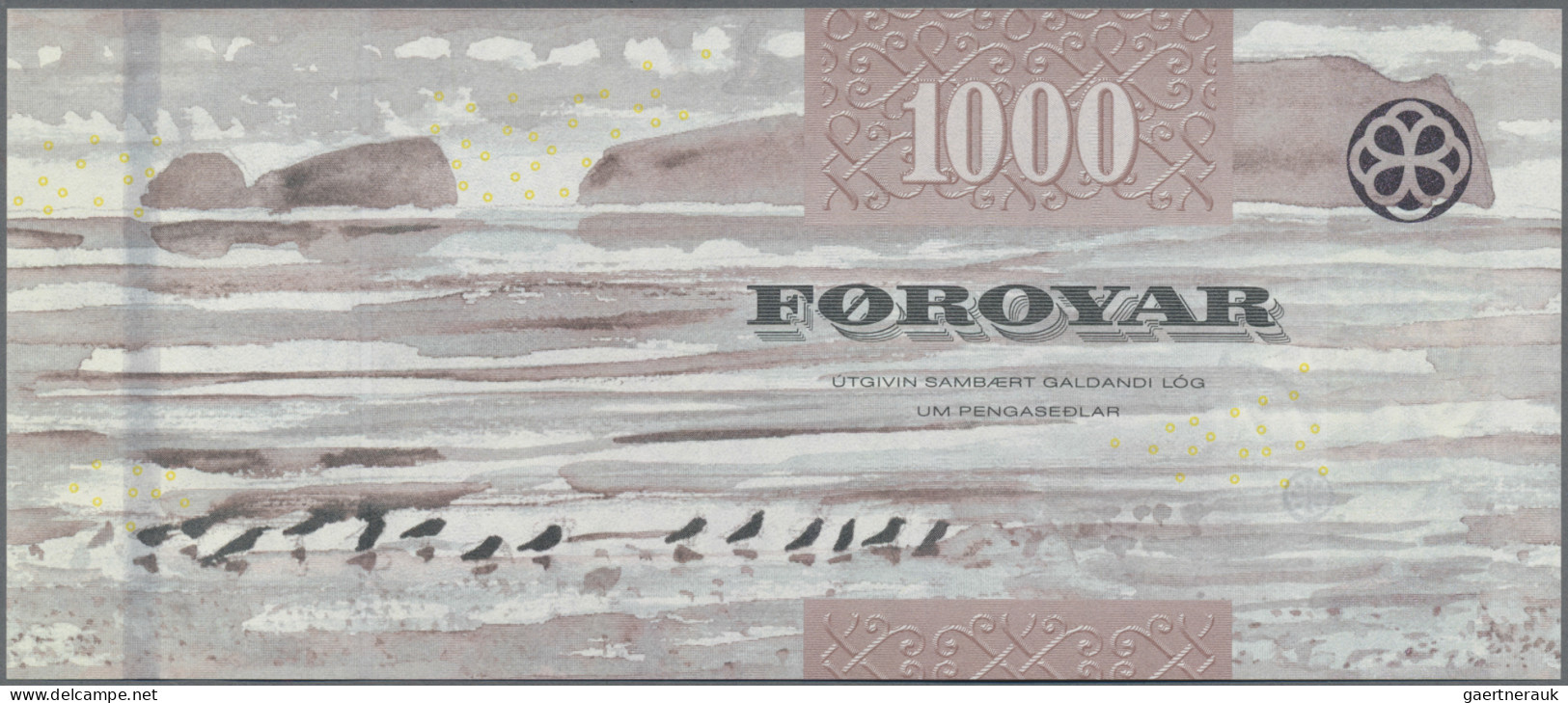 Faeroe Islands: Faeroe Islands Government, Full Set With 5 Banknotes, Series 201 - Faroe Islands