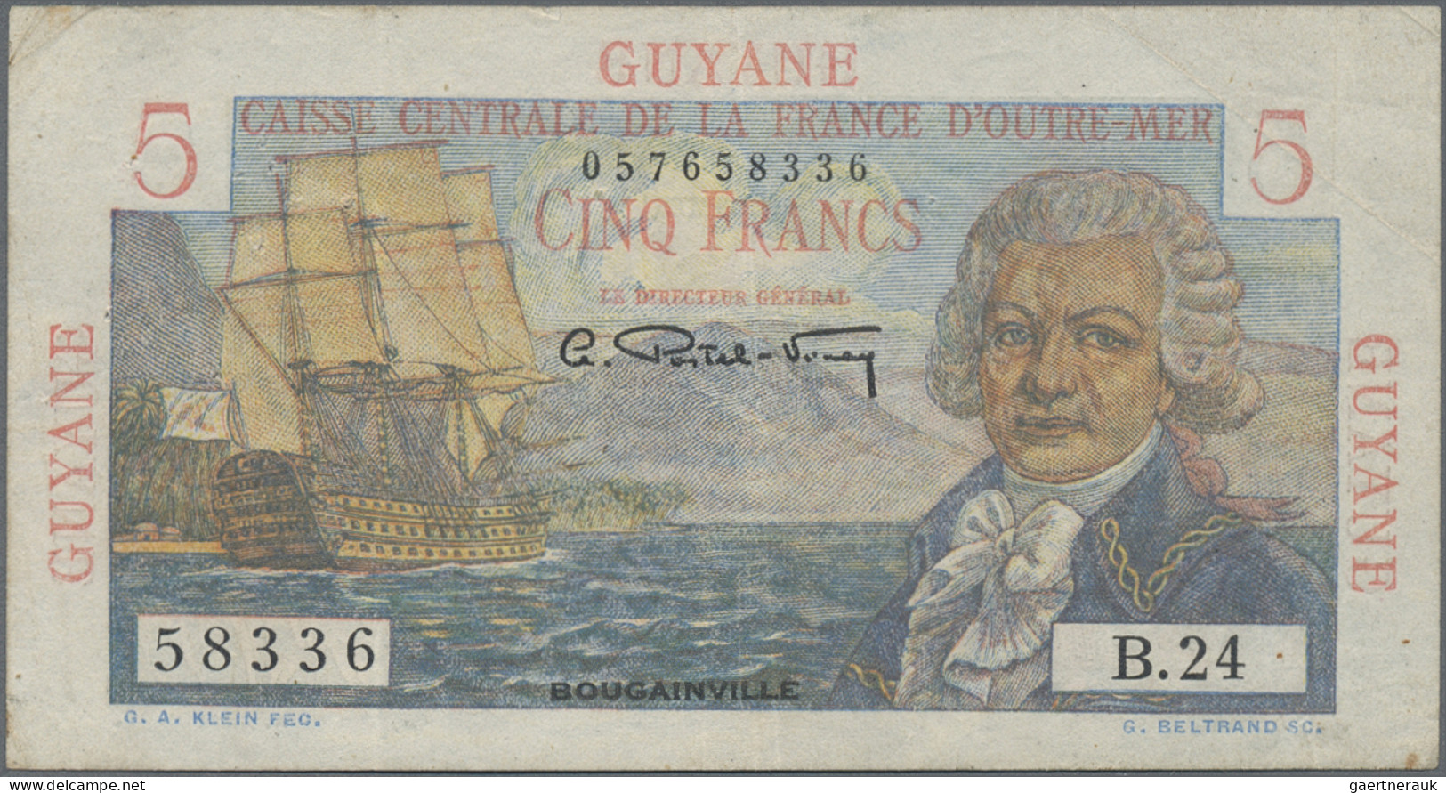French Guiana: Banque De La Guyane And Caisse Centrale De La France D'Outre-Mer - Französich-Guyana