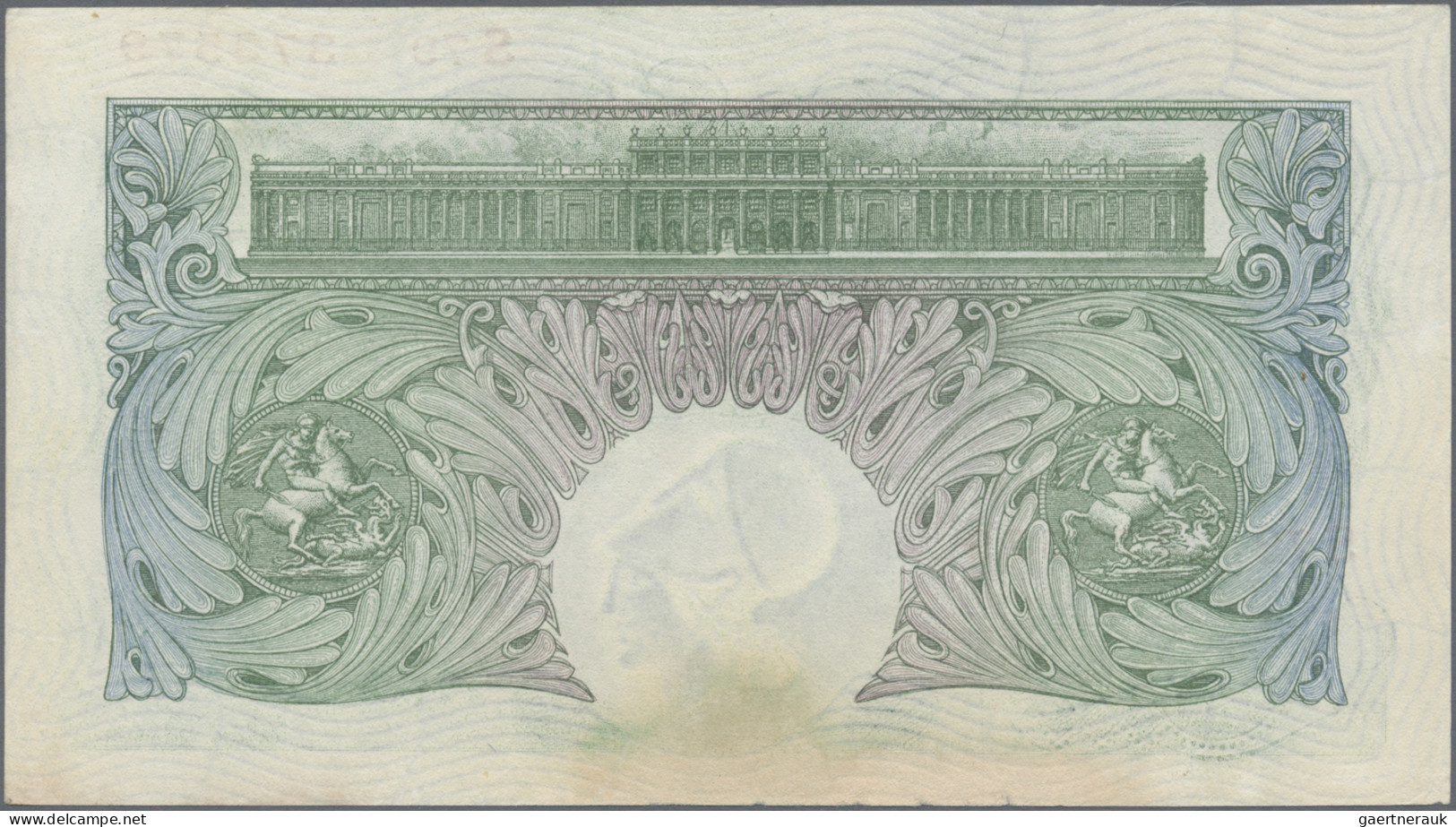 Great Britain: Bank Of England, Lot With 4 Banknotes, Series 1929-1936, With 10 - Altri & Non Classificati