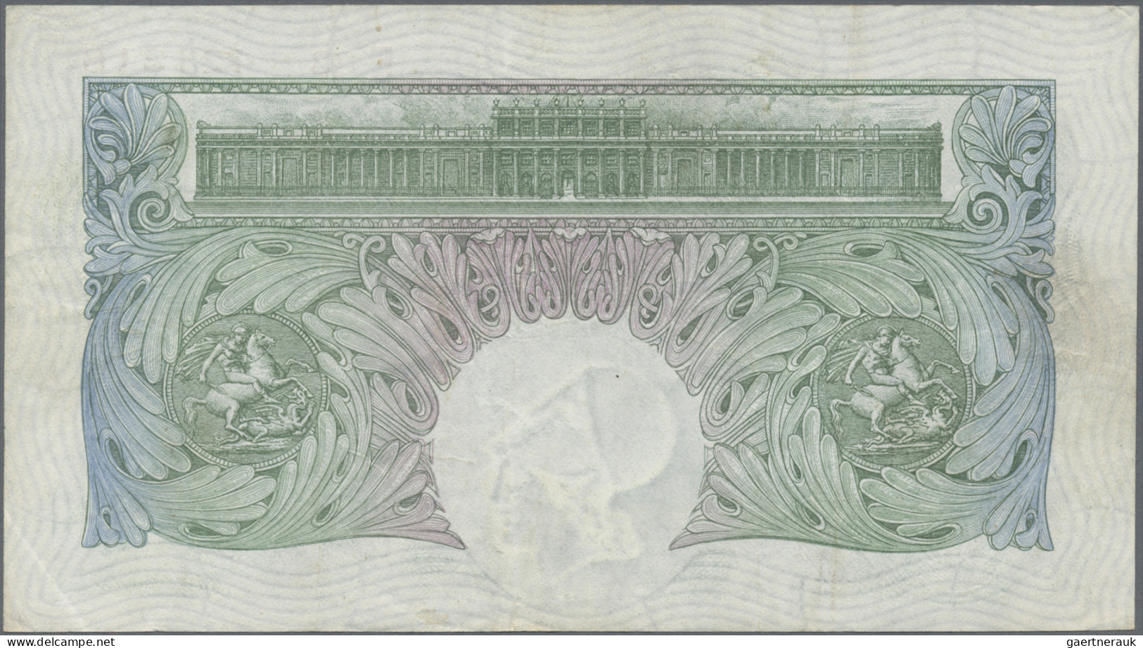 Great Britain: Bank Of England, Lot With 4 Banknotes, Series 1929-1936, With 10 - Other & Unclassified