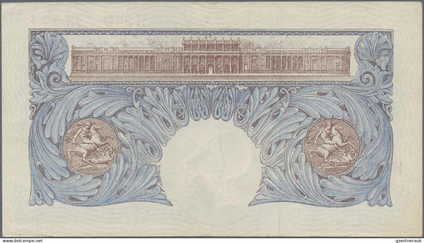 Great Britain: Bank Of England, Lot With 6 Banknotes, Series 1947-1955, Comprisi - Andere & Zonder Classificatie