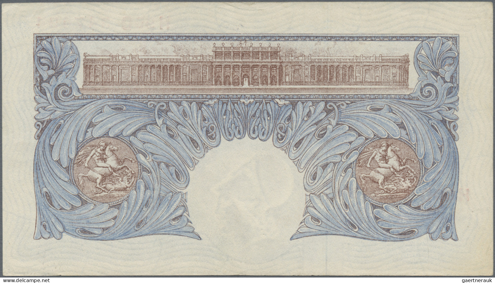 Great Britain: Bank Of England, Lot With 6 Banknotes, Series 1947-1955, Comprisi - Other & Unclassified