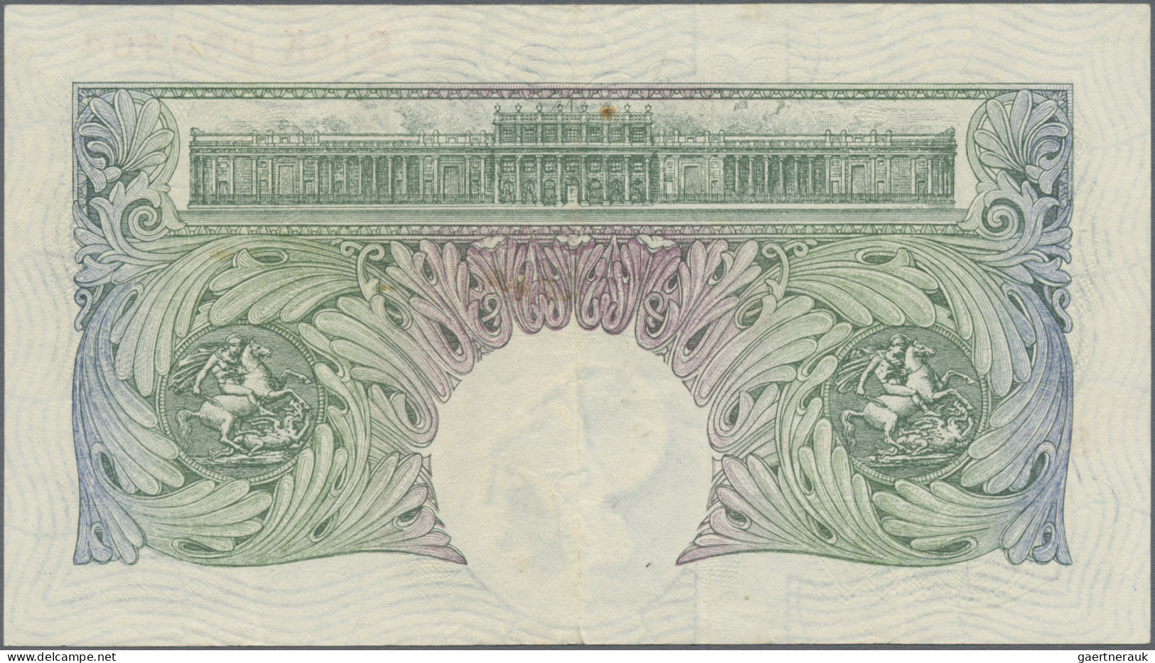 Great Britain: Bank of England, lot with 6 banknotes, series 1947-1955, comprisi
