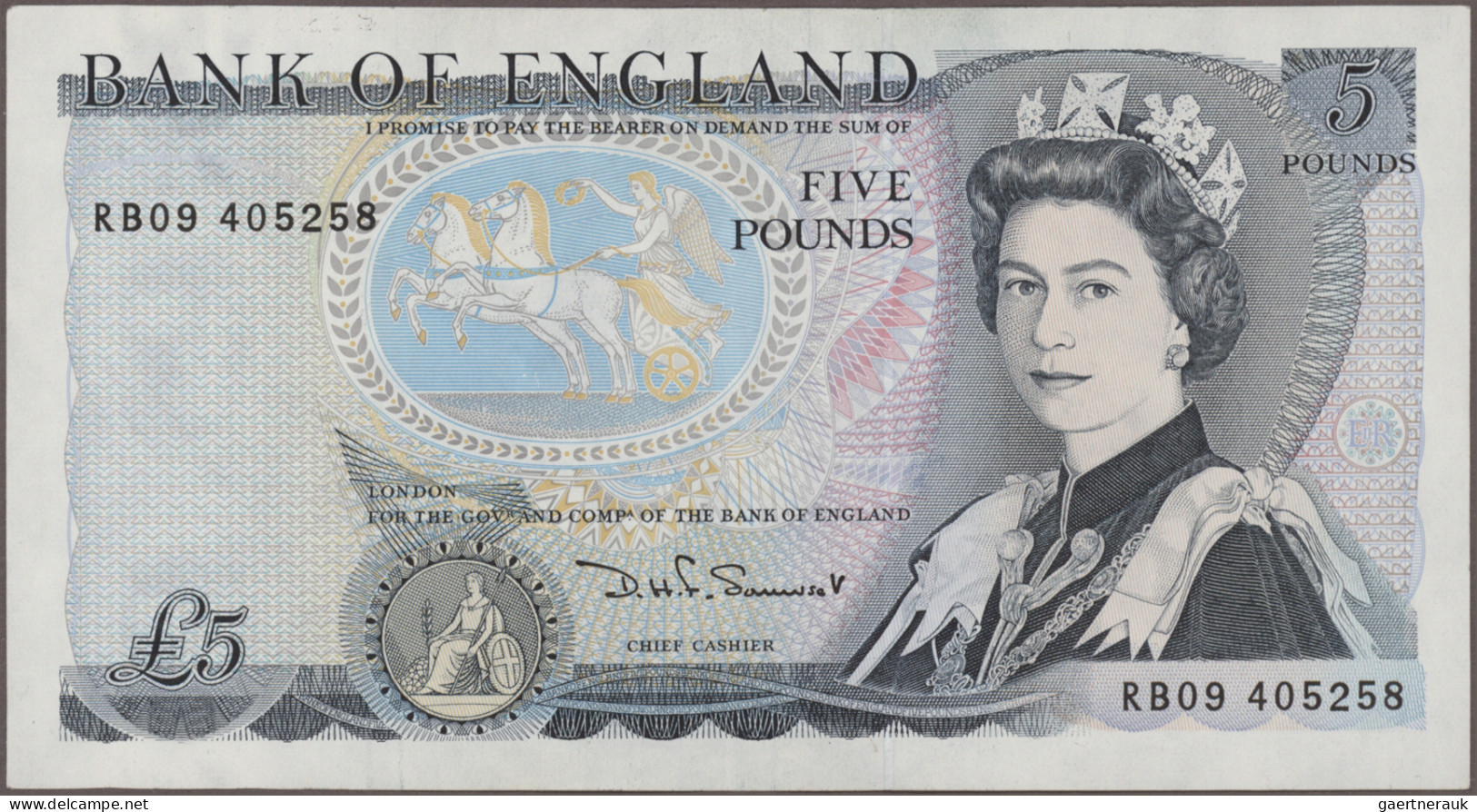 Great Britain: Bank Of England, Large Set With 8 Banknotes, Series ND(1971-93), - Sonstige & Ohne Zuordnung