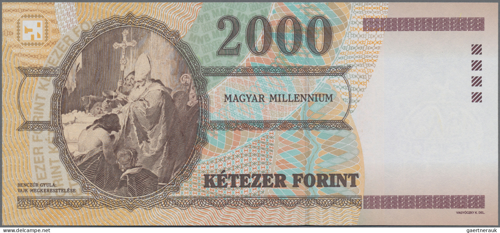 Hungary: Magyar Nemzeti Bank, Pair With 1.000- And 2.000-Forint Millennium Issue - Hungría