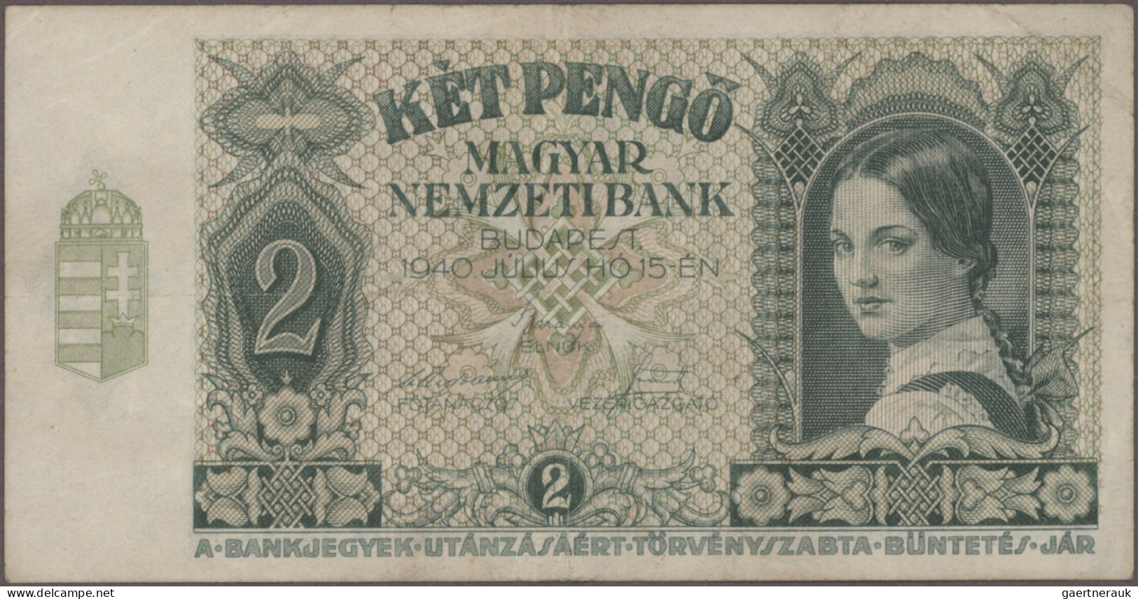 Hungary: Very Nice Lot With 48 Banknotes And Notgeld, Comprising For Example Cit - Hongarije