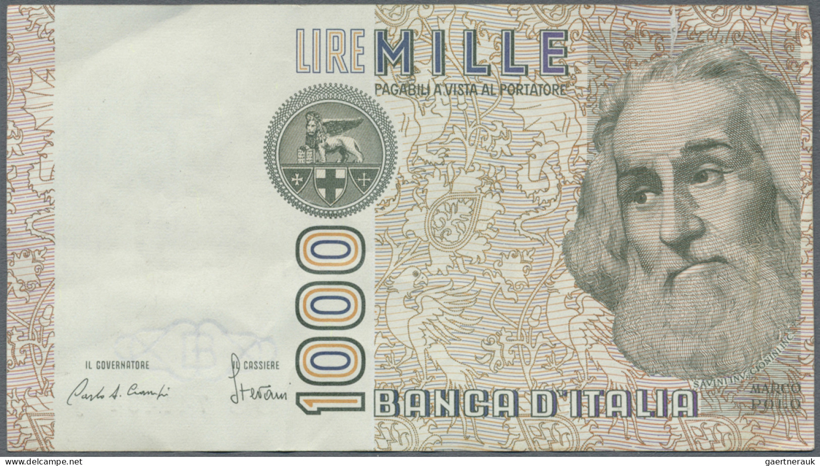 Italy: 1944/1990 (ca.), Ex Pick 31-119, Quantity Lot With 1204 Banknotes In Good - Otros & Sin Clasificación
