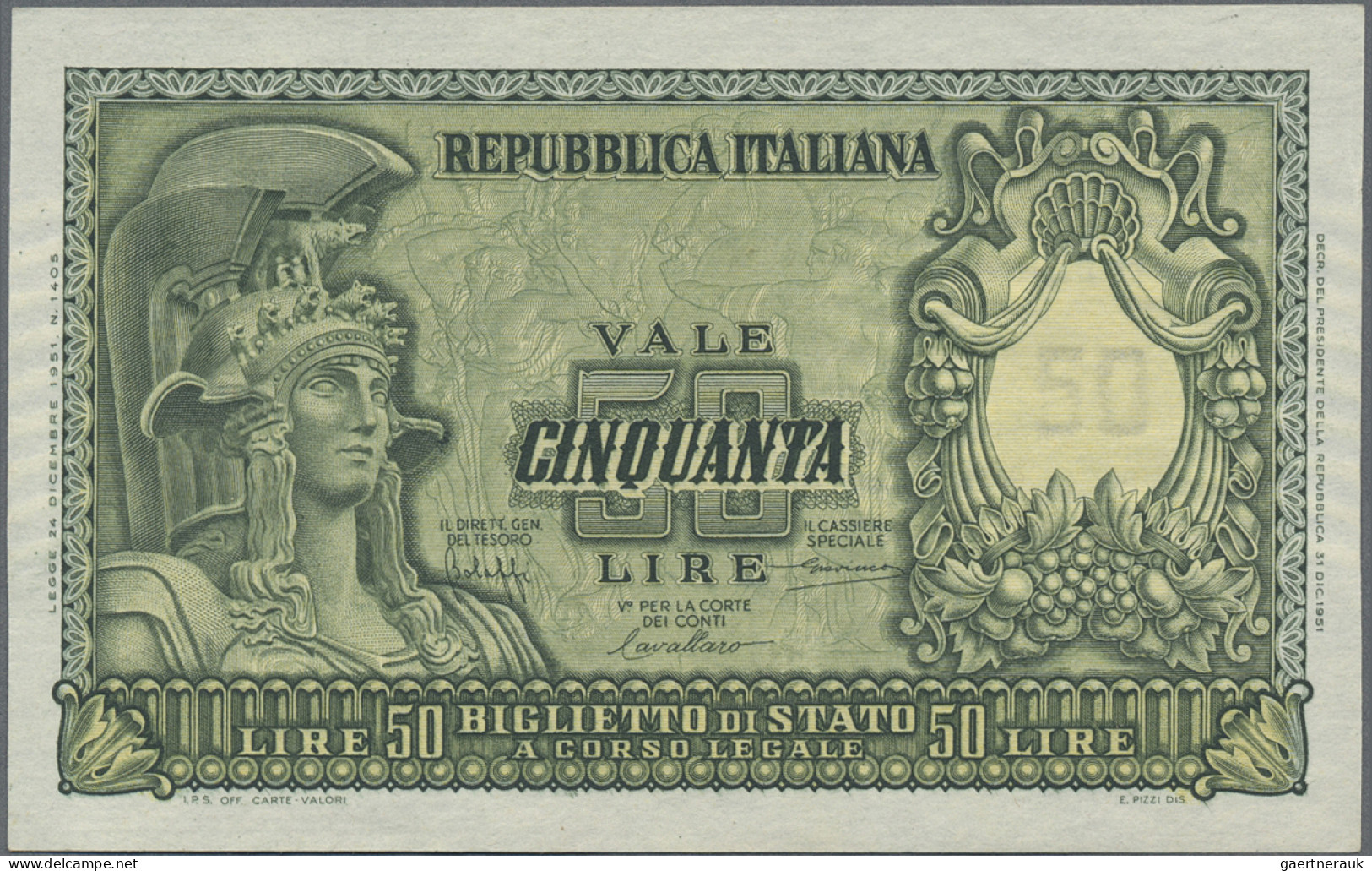 Italy: Regno D'Italia, State & Treasury Notes, Lot With 25 Banknotes, Series 187 - Other & Unclassified