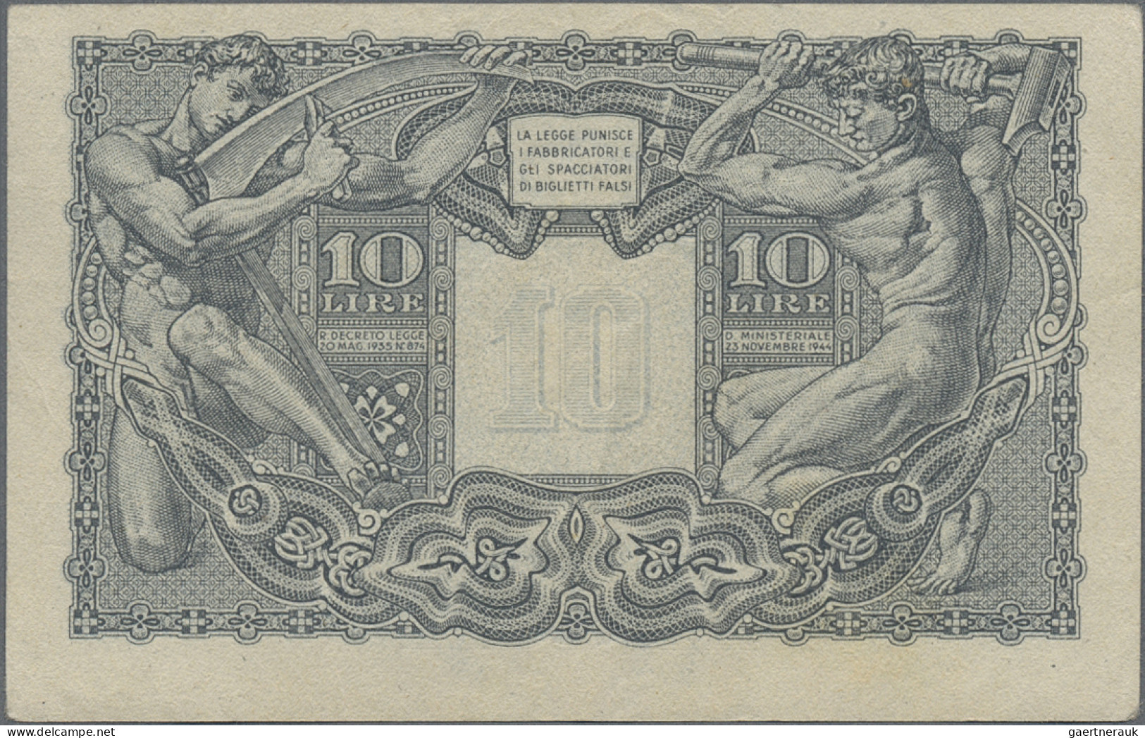 Italy: Regno d'Italia, State & Treasury Notes, lot with 25 banknotes, series 187